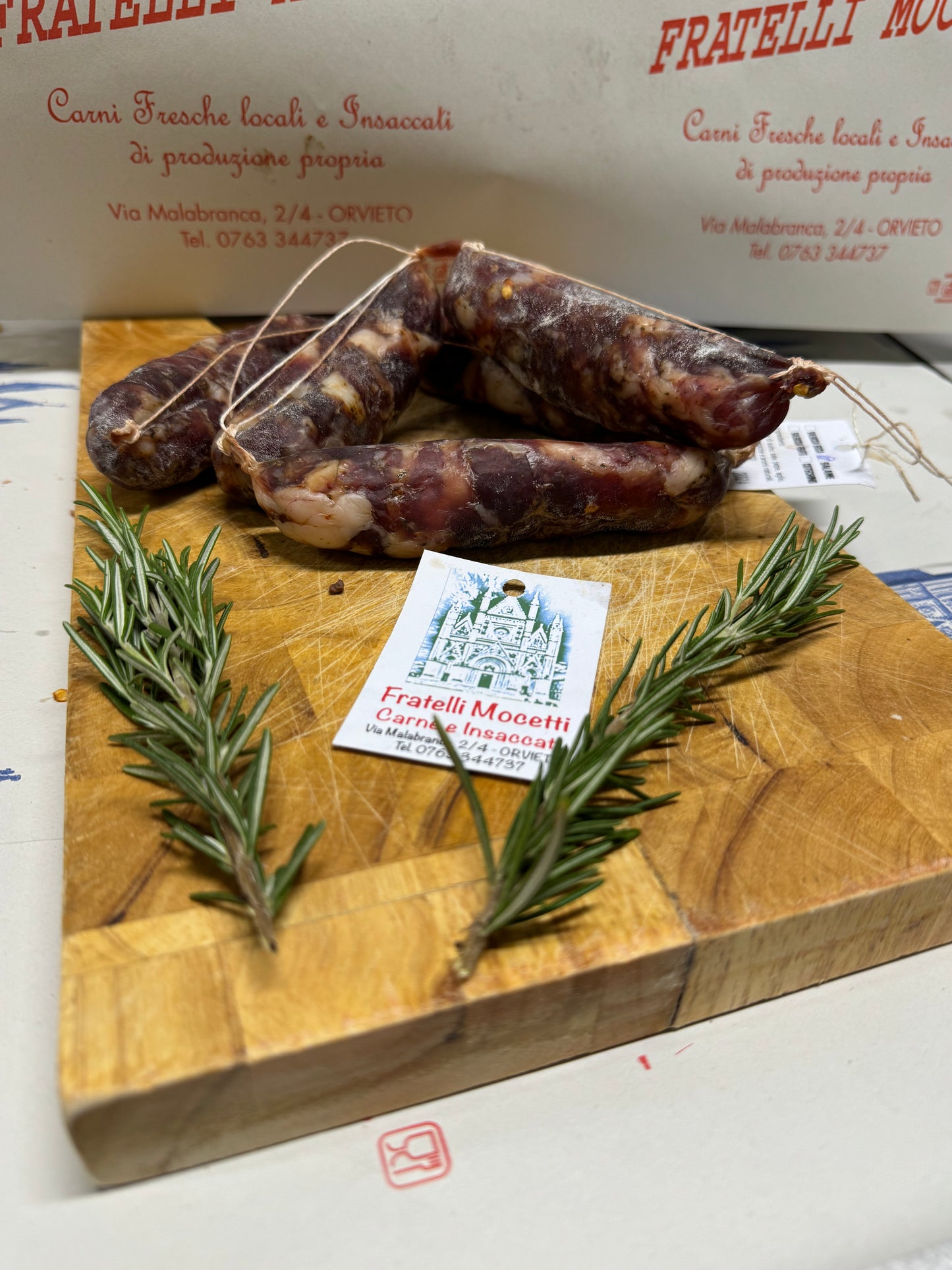 Salsicce Stagionate al Peperoncino e Finocchietto Artigianali